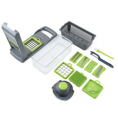 Rezač povrća Višenamjenski rezač Gulilica voća i krumpira Rende za mrkvu Kuhinjski pribor Košara Rezač za povrće