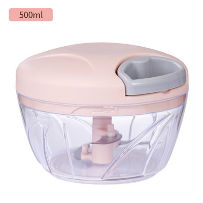 500/900 ml Fokhagymadaráló Zöldségvágó Hordozható aprító Gyümölcsprés Sárgarépa Hagyma Aprító Konyhai Kiegészítők Eszközök