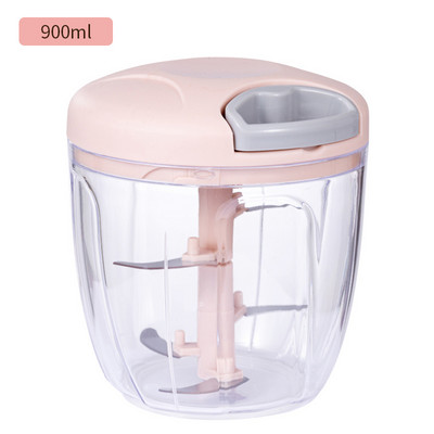 500/900 ml Fokhagymadaráló Zöldségvágó Hordozható aprító Gyümölcsprés Sárgarépa Hagyma Aprító Konyhai Kiegészítők Eszközök