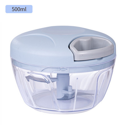 500/900 ml Fokhagymadaráló Zöldségvágó Hordozható aprító Gyümölcsprés Sárgarépa Hagyma Aprító Konyhai Kiegészítők Eszközök