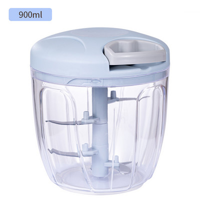 500/900 ml Fokhagymadaráló Zöldségvágó Hordozható aprító Gyümölcsprés Sárgarépa Hagyma Aprító Konyhai Kiegészítők Eszközök