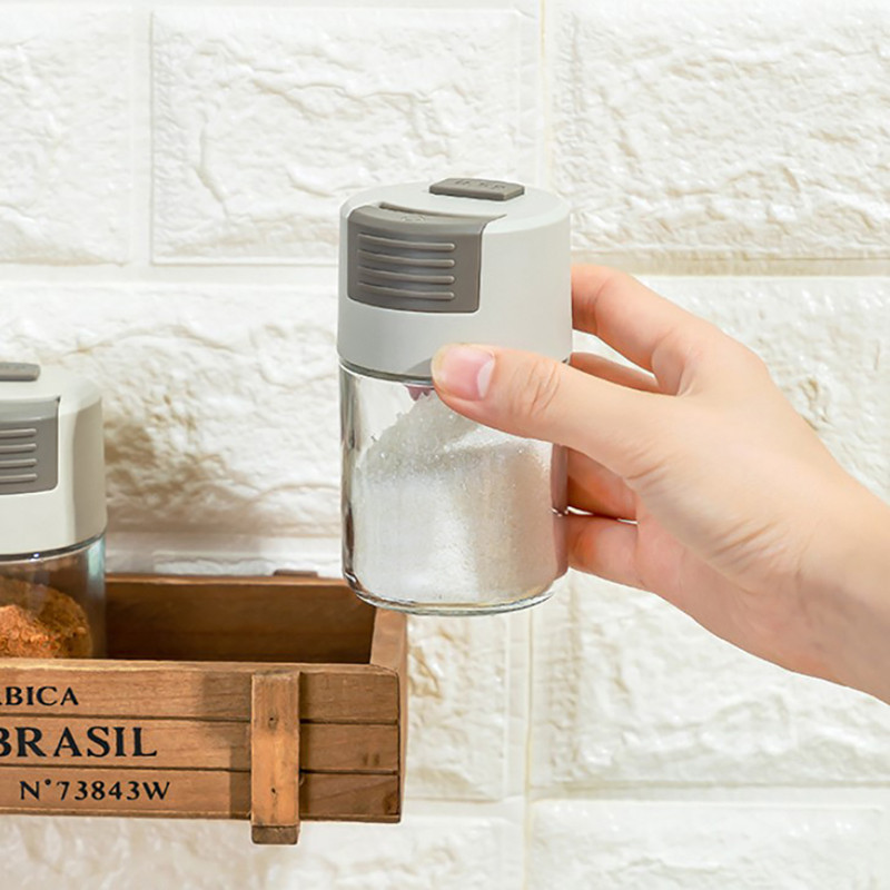 0,5 g dozator soli Push Type dozator soli Spremnik za sol Boca šećera začin papar solnica staklenka začina boca za začine