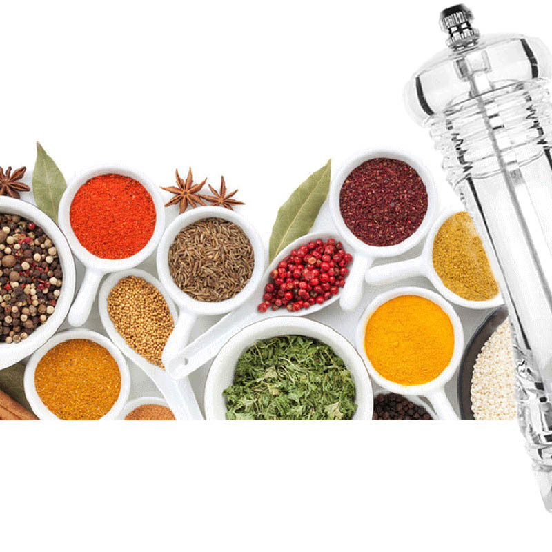 4/5/6 hüvelykes akril átlátszó paprikadaráló kézi paprikadaráló és sószóró állítható durvaságú kerámia mechanizmussal