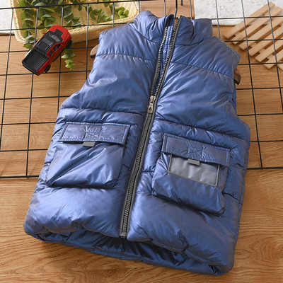 Dječji prsluk sa džepom u dvije boje