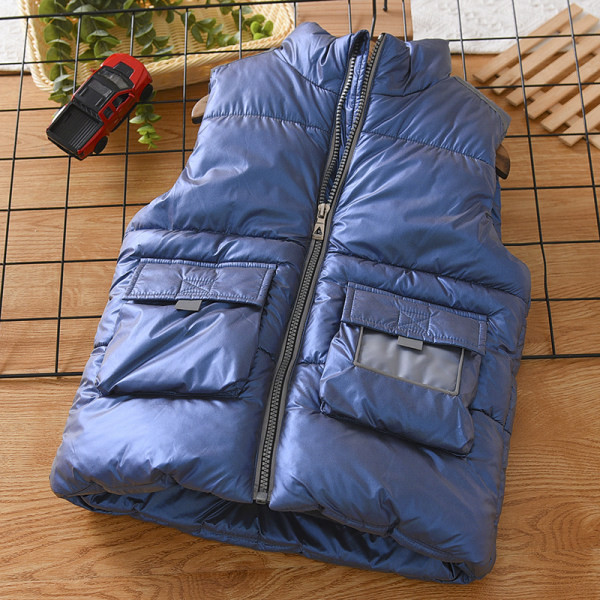 Dječji prsluk sa džepom u dvije boje