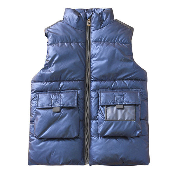 Dječji prsluk sa džepom u dvije boje