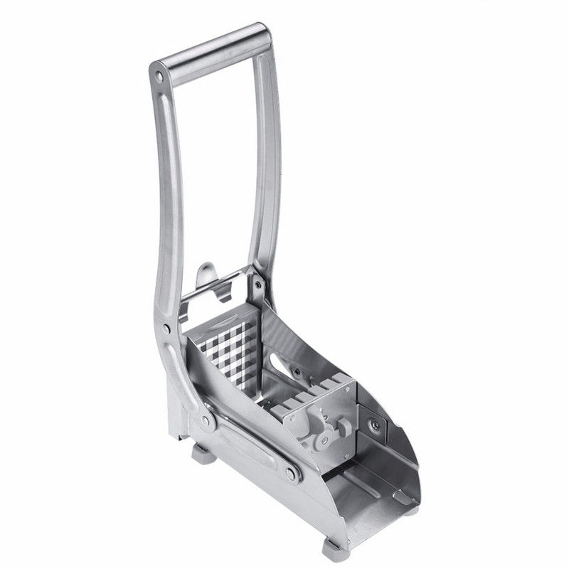 Nerūdijantis plienas Namų gruzdintos bulvytės bulvių traškučiai juostelių pjaustyklės pjaustyklės smulkintuvas traškučiai mašinų gamybos įrankis bulvių pjaustytos bulvytės