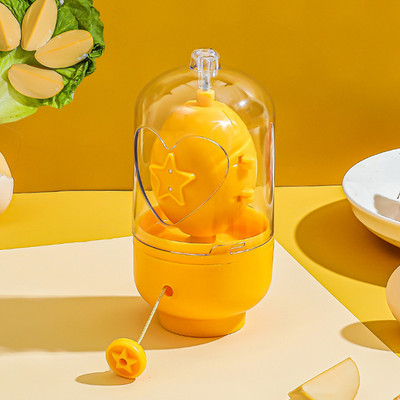 Egg Yolk Shaker Gadget Ručno miješanje Zlatna pjenjača Eggs Spin Mixer Aparat za miješanje Puller Kuhanje Alati za pečenje Kuhinjski pribor