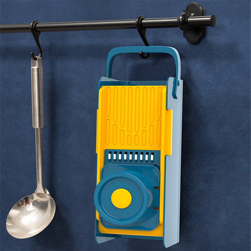 ONEUP Tăiător de fructe pentru legume Răzătoare Cutter Multifuncțional pentru curățarea cartofilor Răzătoare pentru morcovi Coș de scurgere Accesorii noi pentru unelte de bucătărie