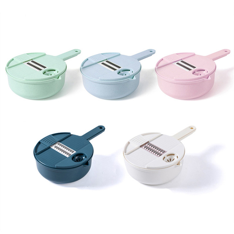 Daržovių pjaustyklė Daugiafunkcinė mandolino pjaustyklė vaisių bulvių skustukas morkų sūrio tarka Virtuvės reikmenys smulkintuvas pjaustyklė