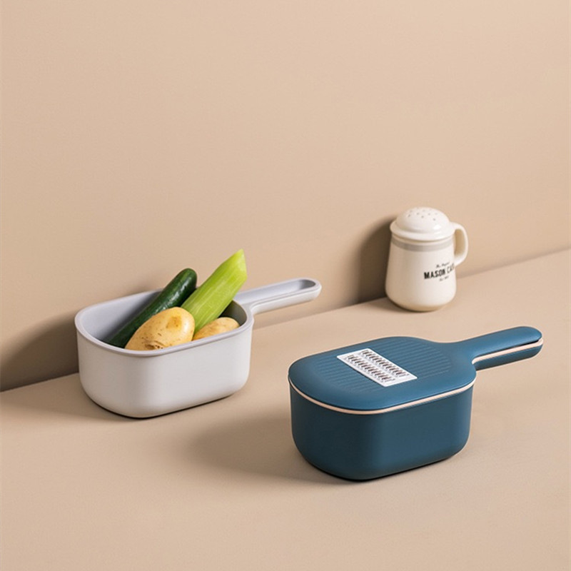 Višenamjenski set rezača za povrće Rezač Rende od nehrđajućeg čelika Gulilica voća Sjeckalice Košara za odvod Alati Kuhinjski dodaci