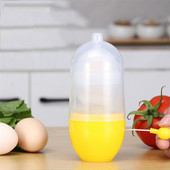 Köögitarvikud Munakollasešeiter Käsitsi tõmmits Segamine Kuldse vispliga Munad Spin Mixer Segamismasin Toiduvalmistamise Küpsetustööriistad