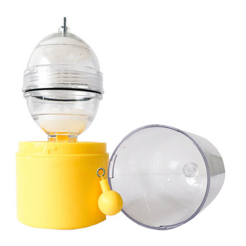 Egg Scrambler Hand Egg Shaker Mixer Τροφίμων σιλικόνης σιλικόνης μείγμα κρόκου & ασπράδι αυγού Χειροκίνητο εργαλείο Βολικό Golden Egg Maker για παιδιά