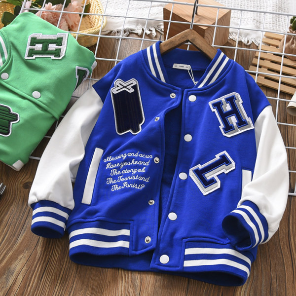 Baseball jakna za dječake s izvezenim natpisom