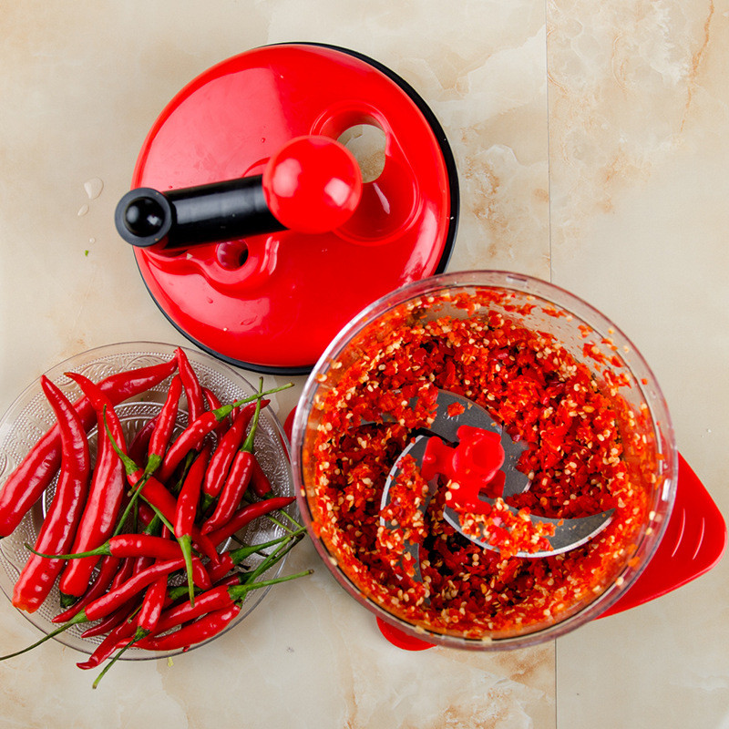 500 ml-1,5 L Višenamjenski kuhinjski ručni procesor hrane Sjeckalica za meso Sjeckalica za povrće Rezač Mješalica za jaja