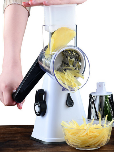 3 az 1-ben többfunkciós kézi mandolin zöldségszeletelő Konyhai eszközök Roller sajtvágó kütyük és tartozékok Konyha