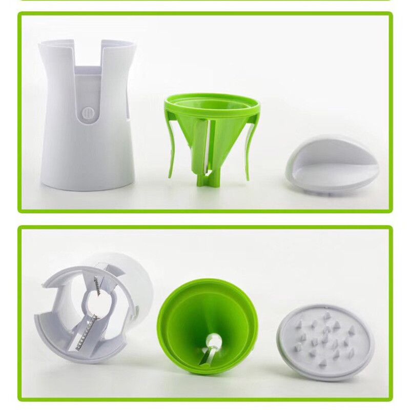 Prijenosni spiralni stroj za teške uvjete rada rezač povrća spiralni rezač povrća i voća alat za pravljenje tjestenine, tikvica