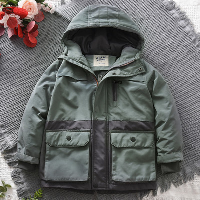 Dječja jakna za dječake sa kapuljačom, novi model