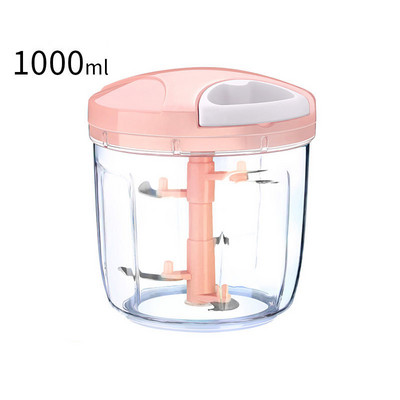 1000 ML Višenamjenski rezač povrća Mrkva Rezač voća Češnjak Luk Sjeckalica Drobilica Mlinac za meso Kuhinjski pribor Alati