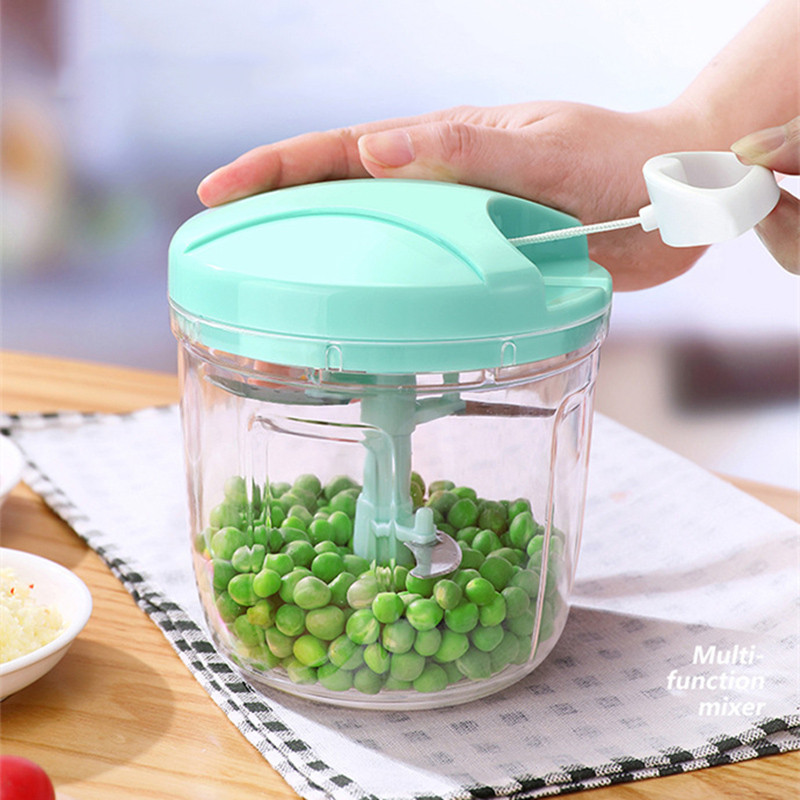 1000 ML Višenamjenski rezač povrća Mrkva Rezač voća Češnjak Luk Sjeckalica Drobilica Mlinac za meso Kuhinjski pribor Alati