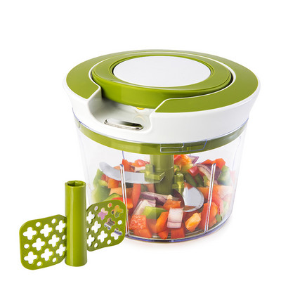 Spiralni rezač za hranu s brzim potezanjem Snažna ručna sjeckalica/mikser/blender za kuhinjski alat