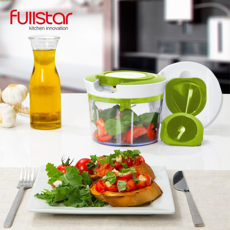 Spiralni rezač za hranu s brzim potezanjem Snažna ručna sjeckalica/mikser/blender za kuhinjski alat