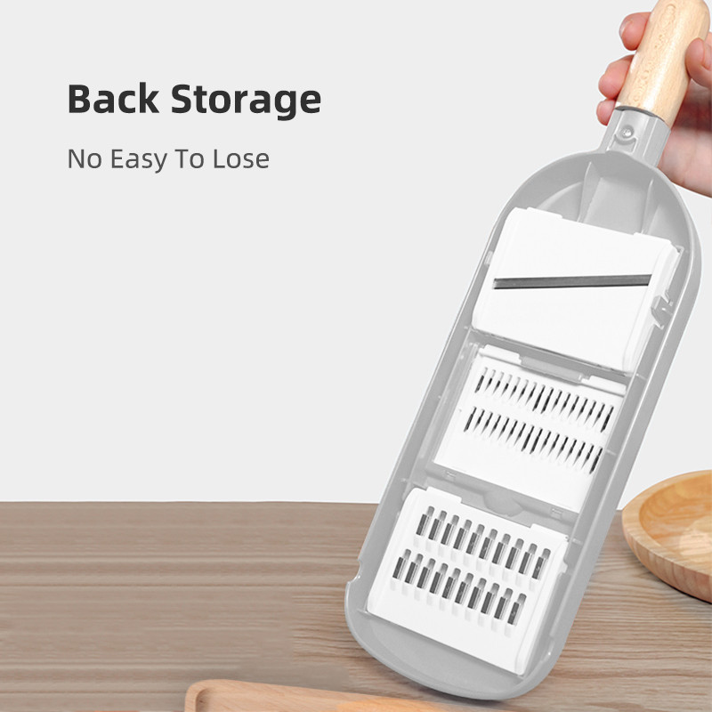 Tăiător de legume multifuncțional, cu depozitare pe spate, tăietor de legume, tocător, accesorii pentru bucătărie, gadget pentru utilizare în bucătărie