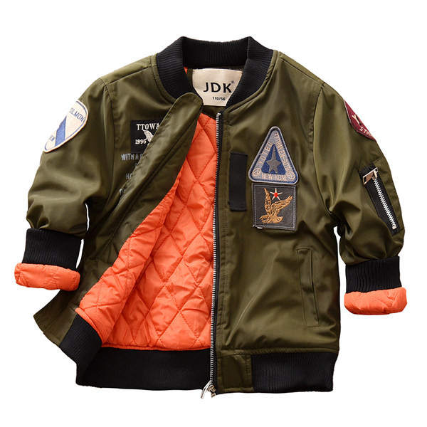 Geaca copii cu imprimeu si buzunar