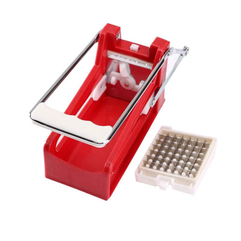 Cortador Verduras kézi tolható hasábburgonya szeletelő Fatiador hüvelyes zöldséges burgonyavágó Rebanador papa gyümölcsvágó