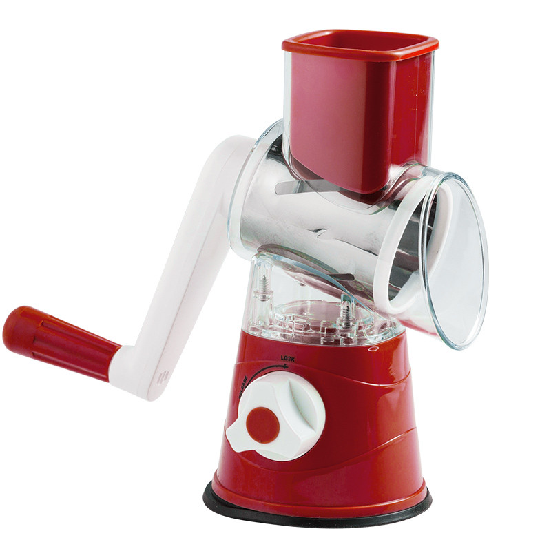 Rezač povrća Ručna sjeckalica za povrće 3 u 1 okrugla ribež Višenamjenski rezač Spiralizator krumpira Naprave Kuhinjski dodaci