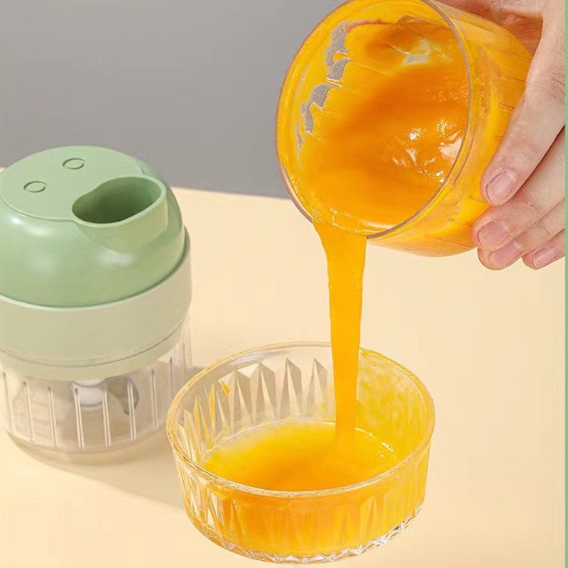 Daugiafunkciniai prietaisų rinkiniai Virtuvės įrankiai Priedai Daržovių pjaustytuvas Smulkintuvas Elektrinis belaidis česnako purvo smulkintuvas Česnakų smulkintuvas