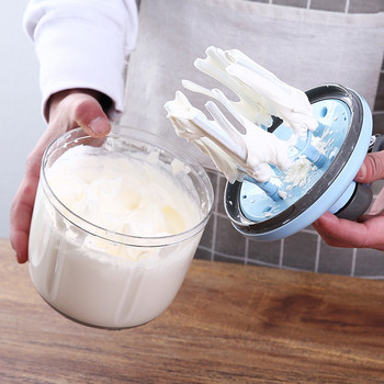 Wonderlife Hand-cranked Cream Whisk Egg Beater Baking Tools Blender Cream Stiring Foam Mixer Egg Beater Dough Household