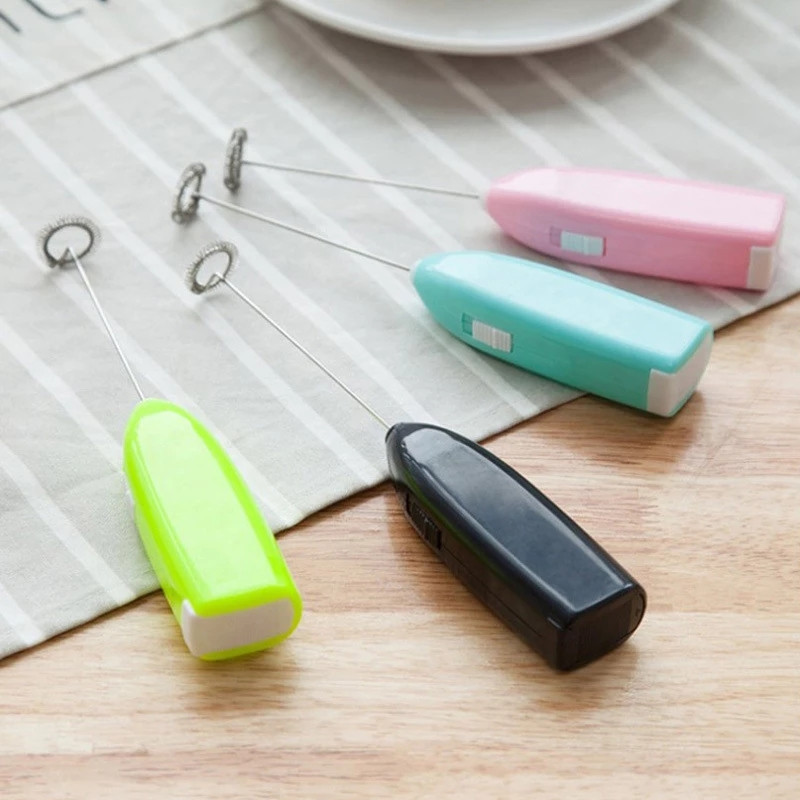 Elektrinis pieno putų plakiklis Kiaušinių plakiklis virtuvės gėrimų putų plakiklis plaktuvas maišytuvas Kavos kapučino grietinėlės plaktuvas putojantis ūsai