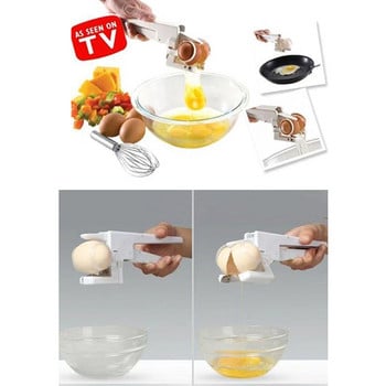 Χειροκίνητο Egg Cracker Hand Egg Separator Egg Opener Egg Scissors Quick Eggshell Cutter Kitchen Gadget Dropshipping