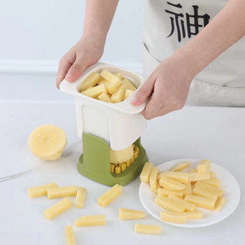 Многофункционална резачка за зеленчуци домакинска ръчно пресована резачка за пържени картофи за рязане на картофи кухненски джаджи