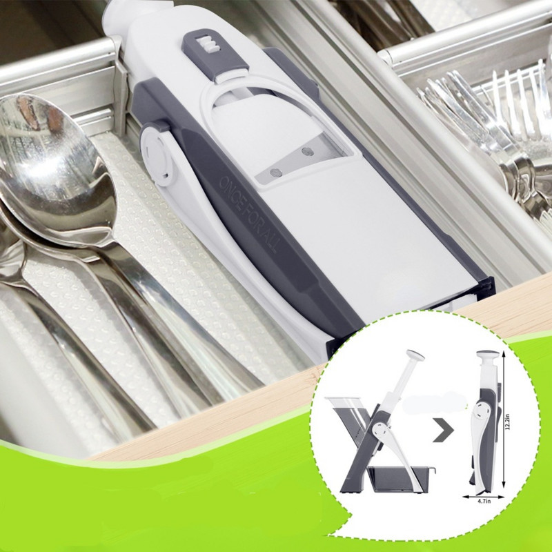 Tocator de legume Aparat de bucatarie reglabil Gadgets Taietor de legume Salata Taietor de cartofi cartofi prajiti Unelte de bucatarie Accesorii