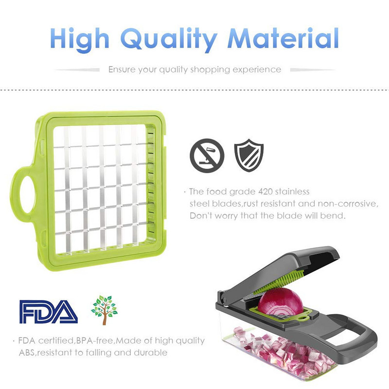 Naujas daržovių pjaustytuvas su plieniniu peiliuku bulvių skustukas morkų sūrio trintuvas daržovių pjaustyklės virtuvės priedai