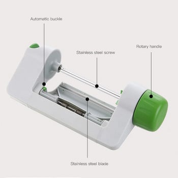 Резачка за листове плодове и зеленчуци от неръждаема стомана Кухненски джаджи Резачка за зеленчукови листове Многофункционална за рязане на зеленчуци и плодове