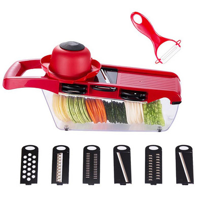 Meijuner Tăiător de legume Tăiător de legume Tocător de fructe Lame de tăiat fructe Răzătoare Mașină de curățat fructe Unelte pentru cartofi Accesorii de bucătărie