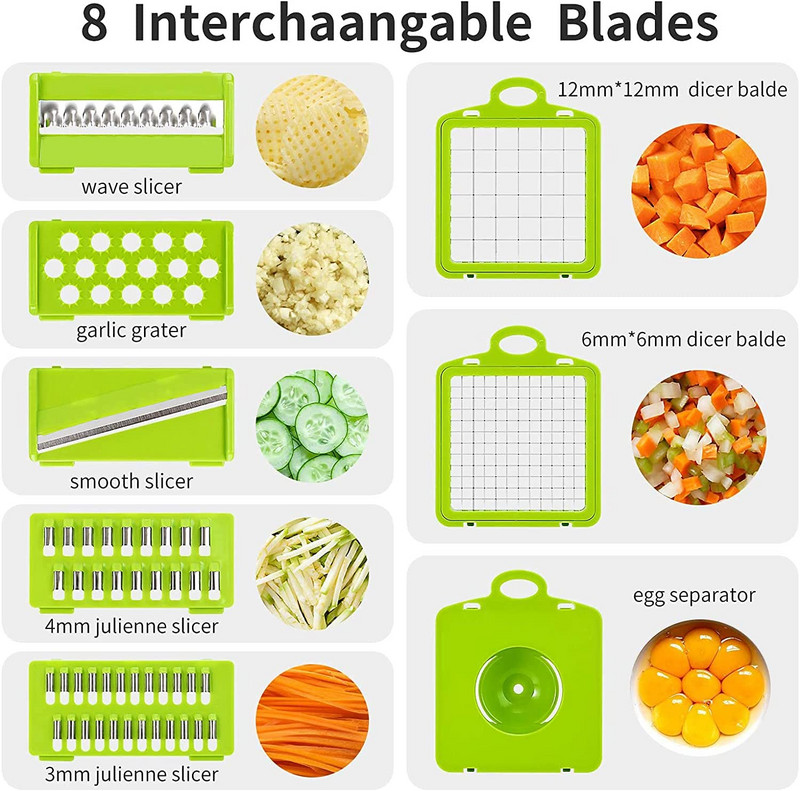 2021 Rezač povrća Kuhinjski dodaci Rezač za mandoline Rezač voća Gulilica za krumpir Mrkva Ribelica za sir Rezač povrća