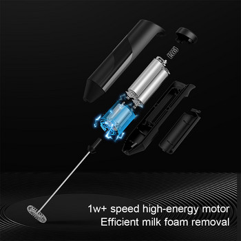 Electric Frther Automatic Milk Frother of Foamer Coffee maker Egg Beater Σοκολάτα/Cappuccino Handheld Usb Milk Frother Pitcher