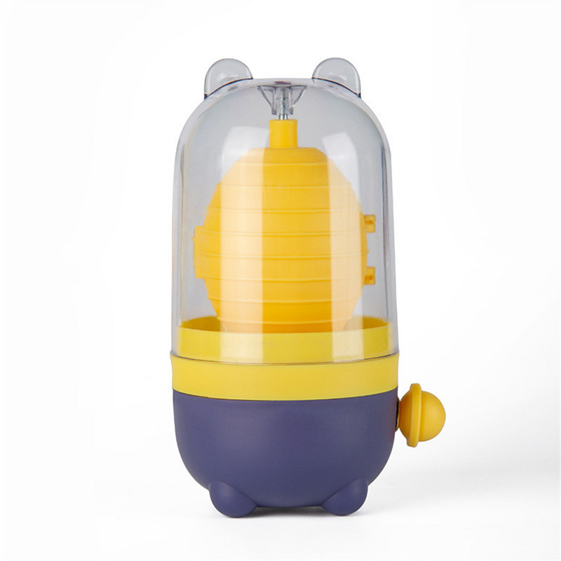 Tojássárga shaker Gadget Keverő Arany Habverő Tojás Centrifuga Arany Tojás Keverő Tojás Keverő Shaker Tojás Szerszám Konyhai Kiegészítők