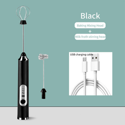 Spumator de lapte electric Aparat de spumare Batător de ouă Spumant portabil fără fir Blender înalt Mini mixer portabil de cafea Bate unelte de bucătărie