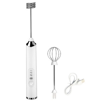 Spumator de lapte electric Capuccilo Mixer de cafea Spumant portabil Batător de ouă Blender portabil reglabil cu 3 viteze Instrument de amestec de bucătărie