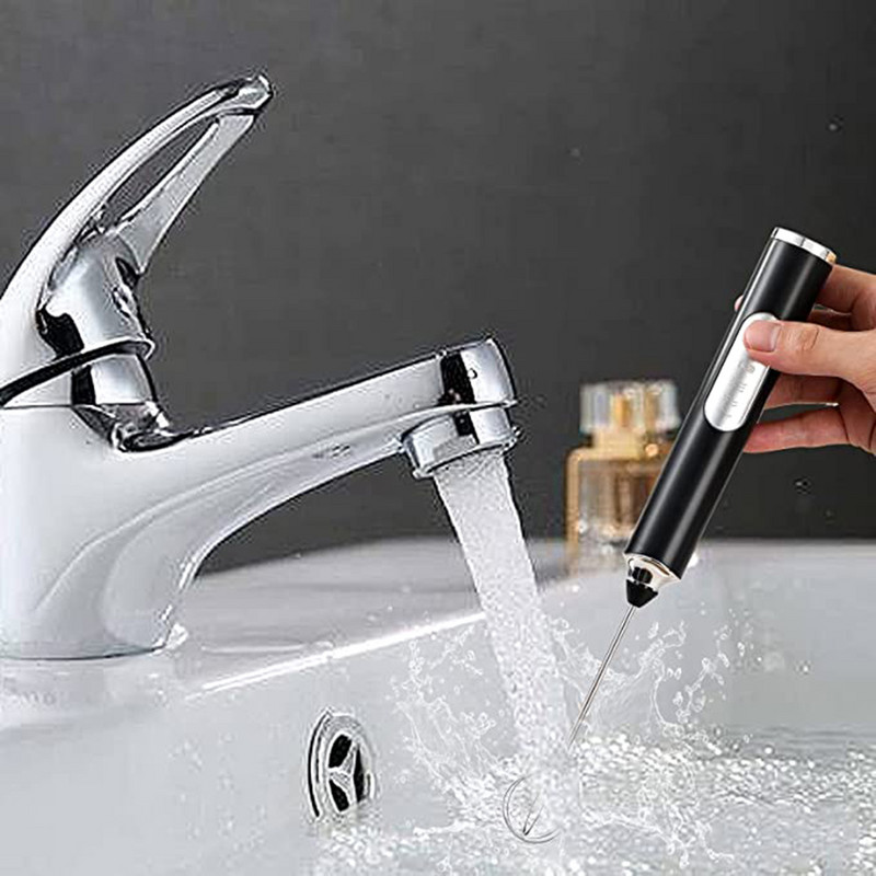 Spumator de lapte electric Capuccilo Mixer de cafea Spumant portabil Batător de ouă Blender portabil reglabil cu 3 viteze Instrument de amestec de bucătărie