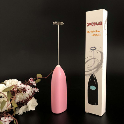 Tej-ital kávéhabverő mixer elektromos tojáshabverő habosító habosító mini fogantyús keverő praktikus konyhai főzőeszköz 1db