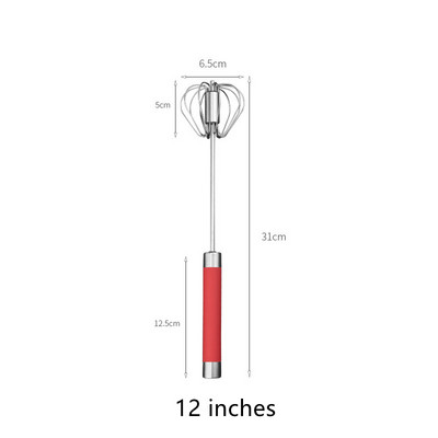 1 buc Batător de ouă semi-automat, tip împingere, smântână de ouă, coacere acasă, bară de amestecare manuală, tel cu rotire automată, accesorii de bucătărie