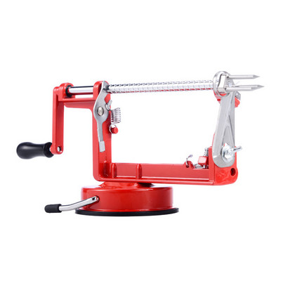 Kézzel forgatható burgonya chips burgonya torony vágógép rozsdamentes acél csavart burgonya alma szeletelő spirál francia sült vágó