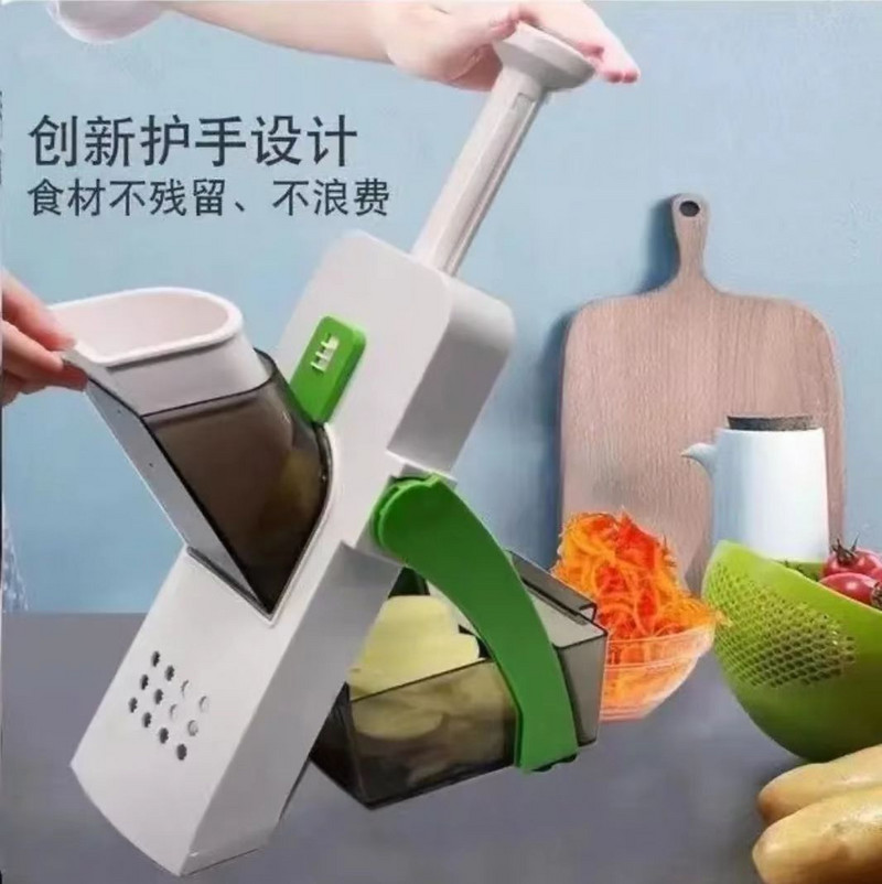 Višenamjenski rezač povrća Rezač mesa za krumpir Rende za mrkvu Naprave Čelična oštrica Kuhinjski pomoćni alat Kuhinjski pribor
