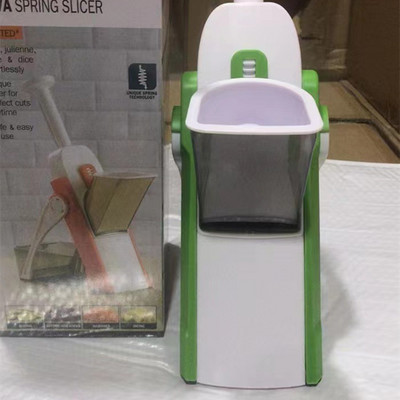 Daugiafunkcis daržovių pjaustytuvas Mėsa Bulvių pjaustyklė Morkų trintuvė Virtuvės priedai Įtaisai Plieniniai peiliukai virtuvės pagalba